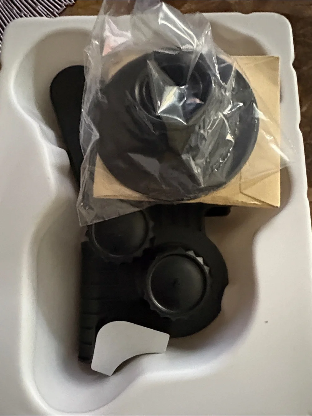 Universal Black VR/AR Headset Controller Mount - Black